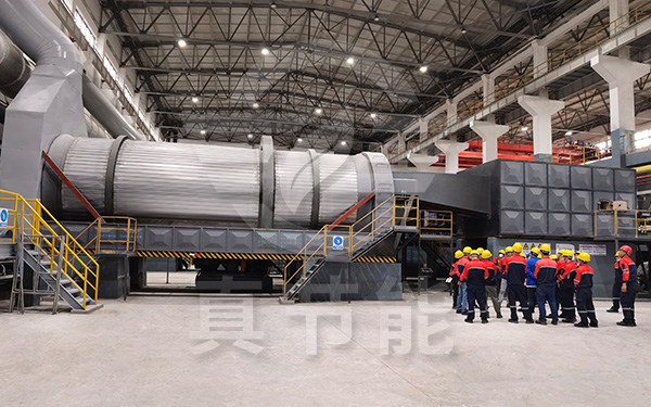 真節(jié)能危廢污泥干燥設備現場