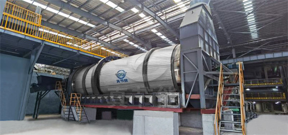 新型污泥干燥設備運行現場 新型污泥干燥設備運行現場