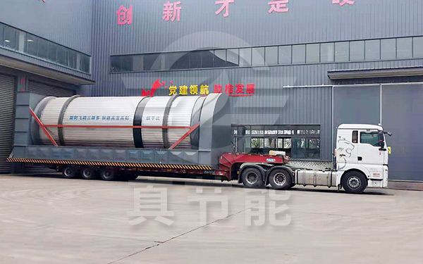 工業(yè)污泥干燥機(jī)發(fā)貨現(xiàn)場